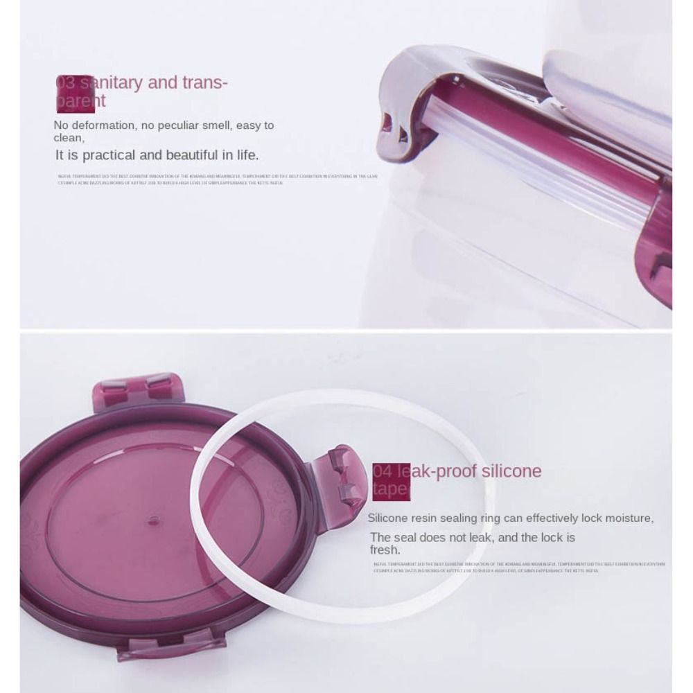 กล่องเก็บของพลาสติกทรงกลม/สี่เ - Meal Prep Glass Containers Oven Safe บทวิจารณ์และราคา