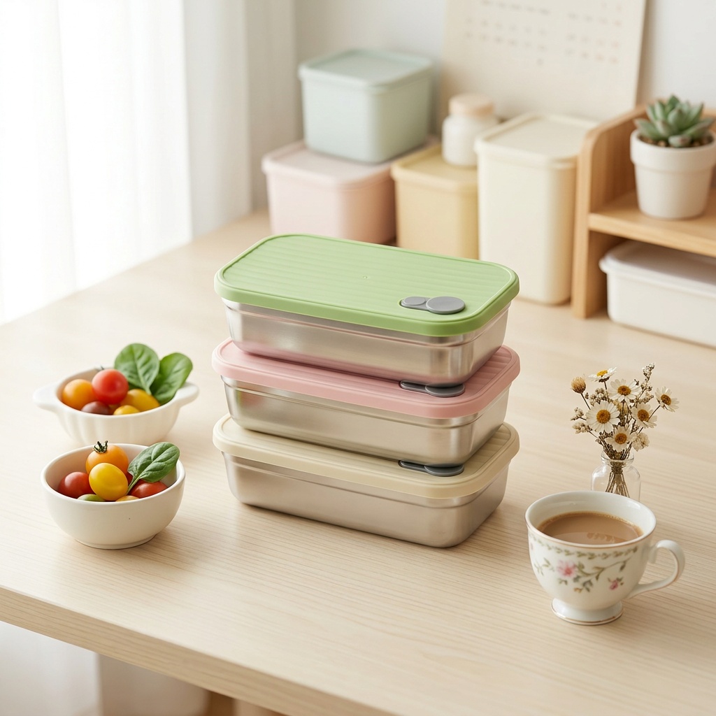 กล่องอาหารกลางวันสแตนเลส กล่อง - Meal Preparation บทวิจารณ์และราคา