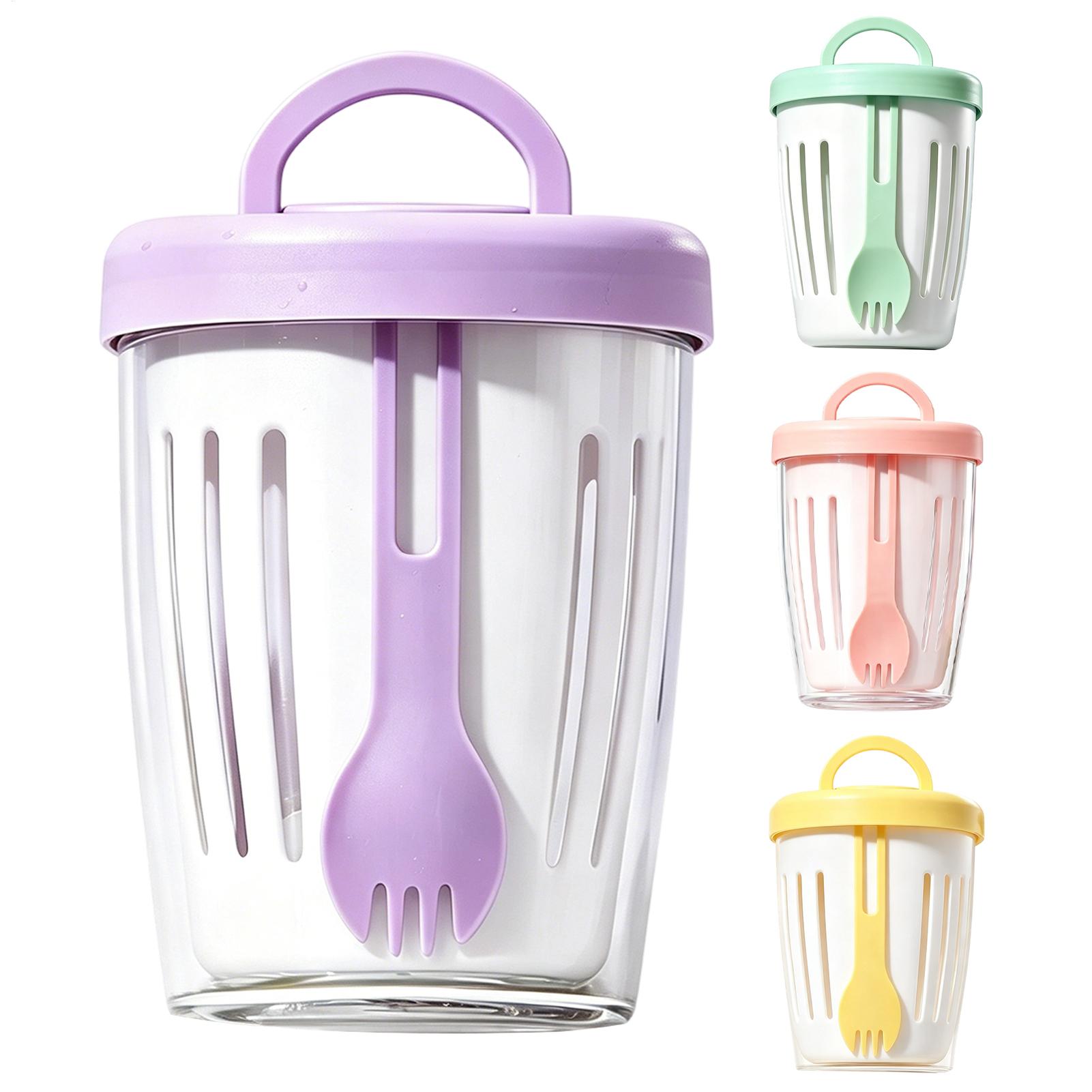 ถ้วยโยเกิร์ตพร้อมฝาปิด ถ้วยสลั - Meal Preparation บทวิจารณ์และราคา