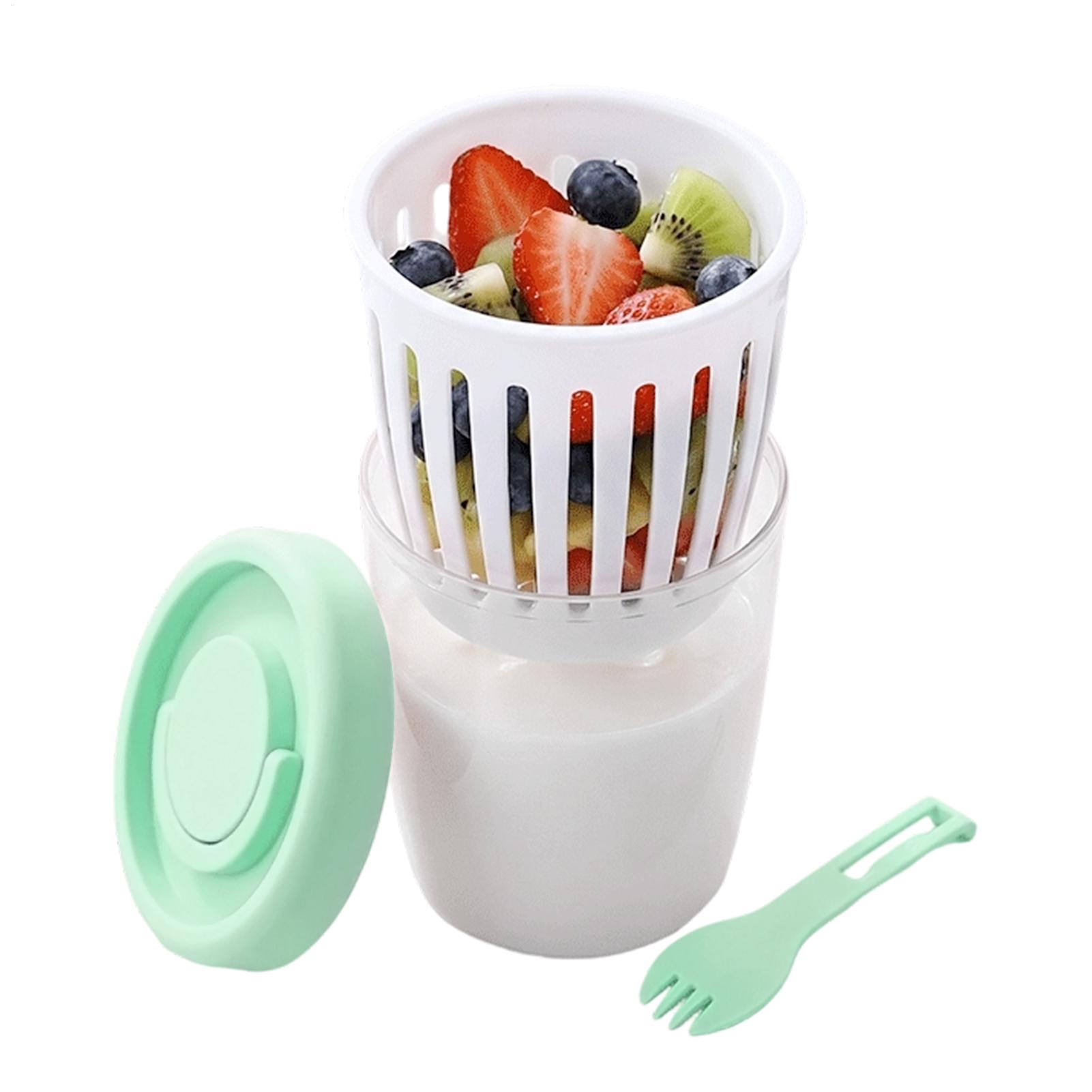 ถ้วยโยเกิร์ตพร้อมฝาปิด ถ้วยสลั - Meal Preparation บทวิจารณ์และราคา