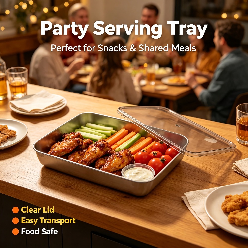 ถาดเก็บอาหารสแตนเลส 6 ชิ้น พร้ - Meal Preparation บทวิจารณ์และราคา