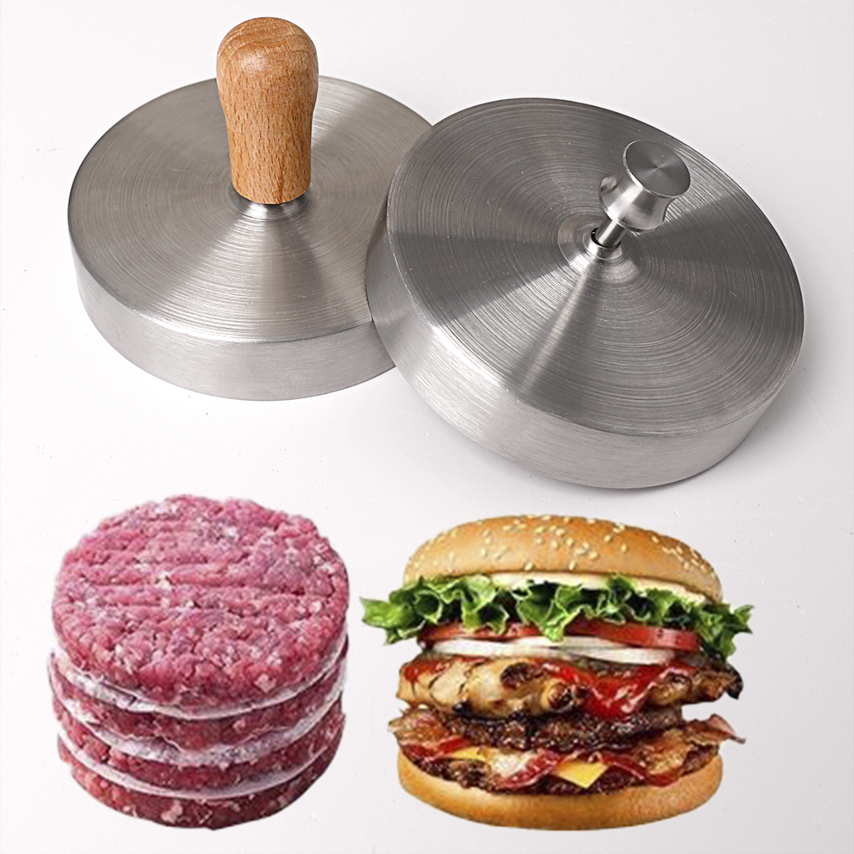 แม่พิมพ์สเตนเลสสำหรับทำเบอร์เก - Rice Ball Mold บทวิจารณ์และราคา