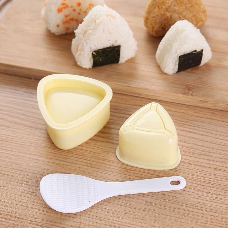 ขนาดใหญ่ขนาดเล็กกดสามเหลี่ยม O - Rice Ball Mold บทวิจารณ์และราคา