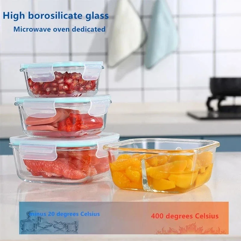 กล่องถนอมอาหารแก้ว ทนความร้อนส - Meal Prep Glass Containers Oven Safe บทวิจารณ์และราคา