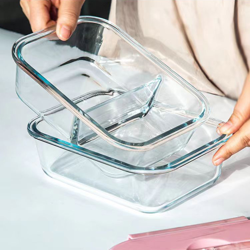 สไตล์ใหม่กล่องอาหารกลางวันแก้ว - Meal Prep Glass Containers Oven Safe บทวิจารณ์และราคา